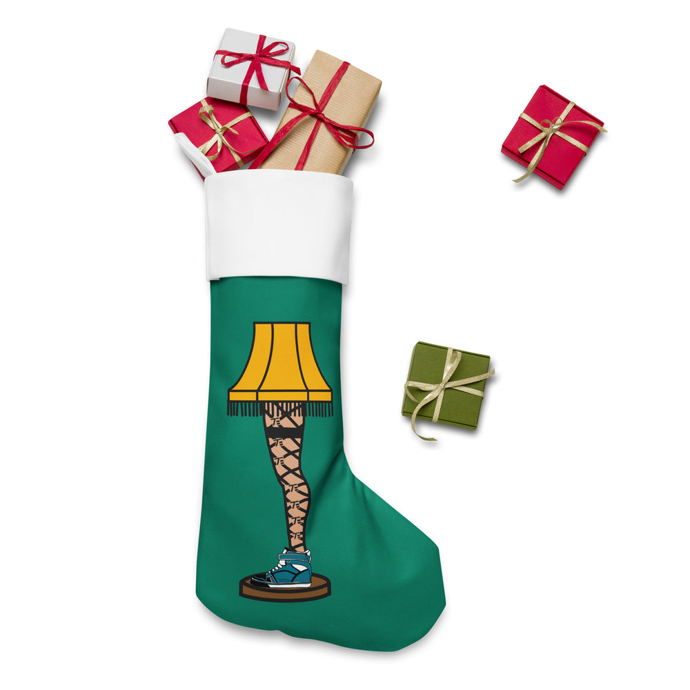 Christmas Story Leg Stocking - High-Top Sneaker